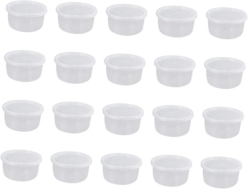 20 قطعة من صندوق تربية الزواحف، تررم بلاستيكي شفاف سهل التنظيف للسحالي والسلاحف - Image 1